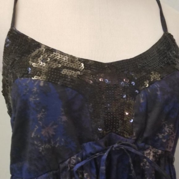 French Connection floral sequin dress size 2 (J17) - Picture 5 of 8